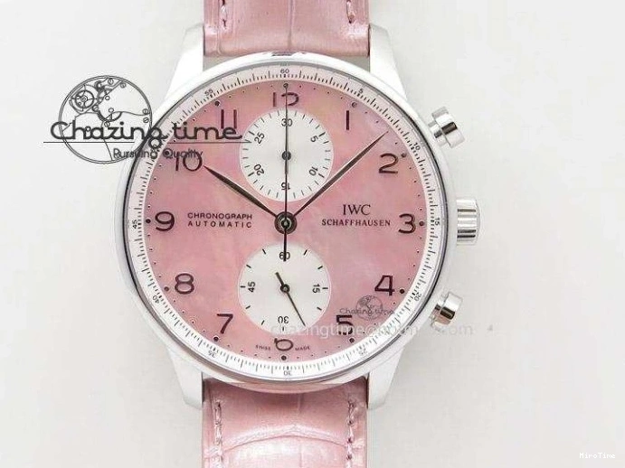 MIROTIME 0225 UrbanStyle Portuguese Tourbillon Power Reserve Moonphase SS White Dial On Black Leather Strap 7318